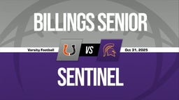10/31 Highlights vs Billings Senior
