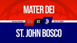 10/31 Highlights vs Mater Dei