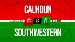 12/6 Highlights vs Calhoun