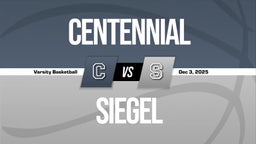 12/2 Highlights vs Centennial