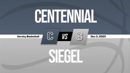 12/2 Highlights @ Siegel