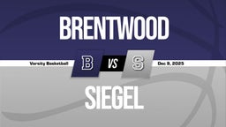 12/8 Highlights vs Brentwood