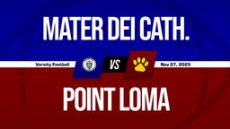 11/7 Highlights vs Mater Dei Cath.