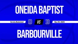 11/25 Highlights vs Oneida Baptist