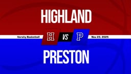 11/22 Highlights vs Highland