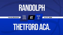 01/20 Highlights @ Thetford Aca.