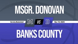 11/19 Highlights vs Msgr. Donovan