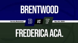 11/24 Highlights vs Brentwood