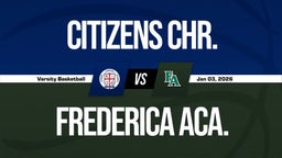 01/3 Highlights vs Citizens Chr.