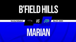 11/7 Highlights @ Marian