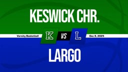 12/8 Highlights vs Keswick Chr.
