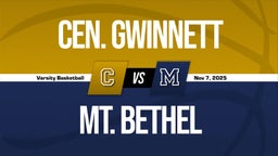 11/6 Highlights vs Cen. Gwinnett