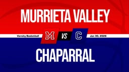 01/29 Highlights vs Murrieta Valley