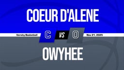 11/21 Highlights vs Coeur d'Alene