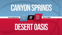 12/4 Highlights vs Canyon Springs