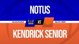11/7 Highlights vs Notus
