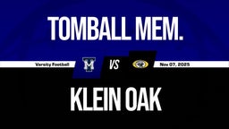 11/7 Highlights vs Tomball Mem.