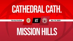 11/14 Highlights vs Cathedral Cath.