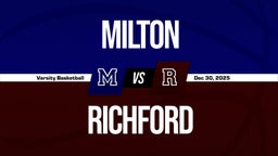 12/29 Highlights vs Milton
