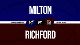 12/19 Highlights vs Milton