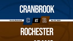 11/21 Highlights vs Cranbrook