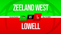 11/14 Highlights vs Zeeland West