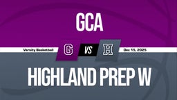 12/15 Highlights @ Highland Prep W