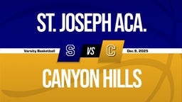12/8 Highlights vs St. Joseph Aca.