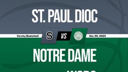 12/29 Highlights vs St. Paul Dioc