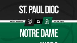 12/29 Highlights vs St. Paul Dioc