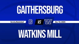 12/9 Highlights vs Gaithersburg