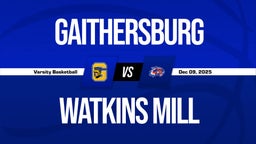 12/9 Highlights vs Gaithersburg