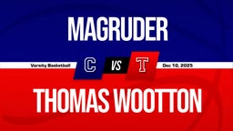 12/9 Highlights vs Magruder