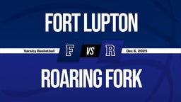 12/5 Highlights vs Fort Lupton