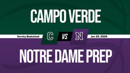 01/28 Highlights @ Notre Dame Prep