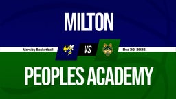 12/30 Highlights vs Milton