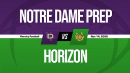 11/14 Highlights vs Notre Dame Prep