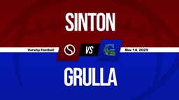 11/14 Highlights vs Sinton