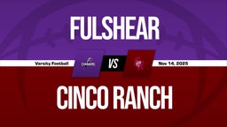 11/14 Highlights vs Fulshear