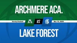 11/15 Highlights vs Archmere Aca.