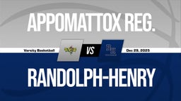 12/29 Highlights vs Appomattox Reg.