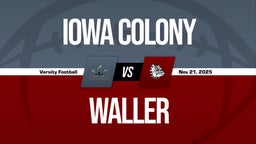 11/21 Highlights vs Iowa Colony
