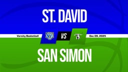 12/9 Highlights vs St. David