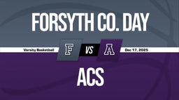 12/17 Highlights vs Forsyth Co. Day