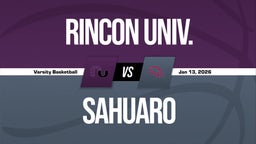 01/13 Highlights @ Sahuaro