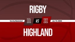 01/13 Highlights vs Rigby