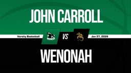 01/27 Highlights vs John Carroll