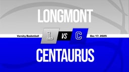 12/16 Highlights vs Longmont