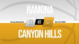 11/22 Highlights vs Ramona
