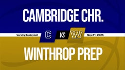 11/21 Highlights vs Cambridge Chr.